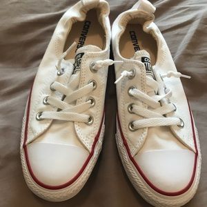 **SOLD** NWOT White Converse size 7.5